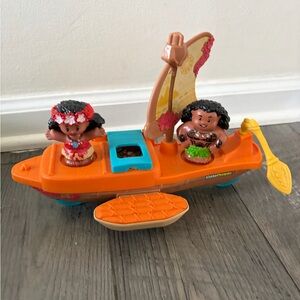 Moana Princess Playset with Two Figures Little people